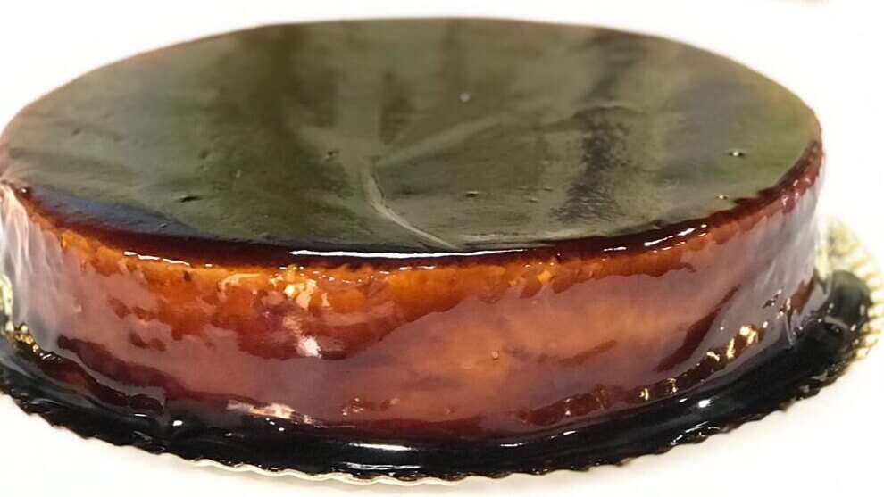 Tarte de caramel liquide