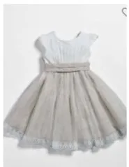 VESTIDO FALDA LINO TUL