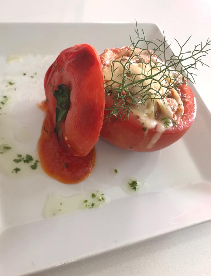 Gefüllte Tomate