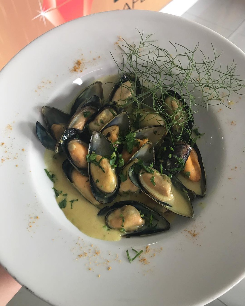Les moules à Marinera