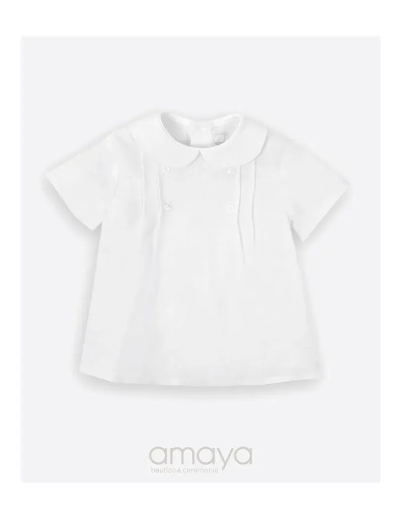 CAMISA BB JARETAS DE LINO