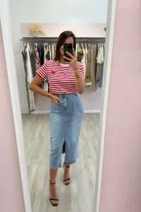 Falda Denim