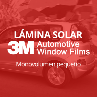 Lámina solar 3M para monovolumen pequeño