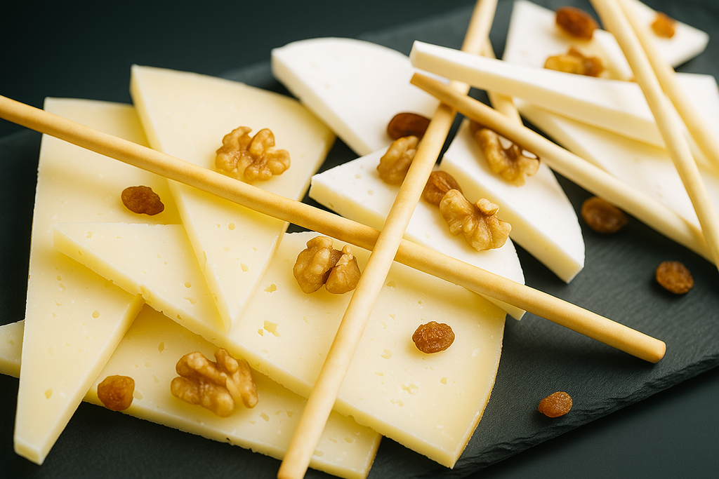 Table of Canary cheeses