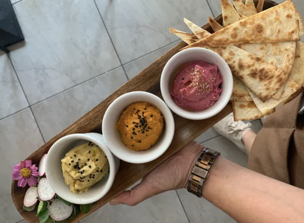 Hummus trio