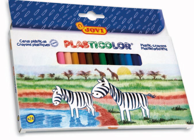 Cera jovi plasticolor 925 926 c/26 colores surt