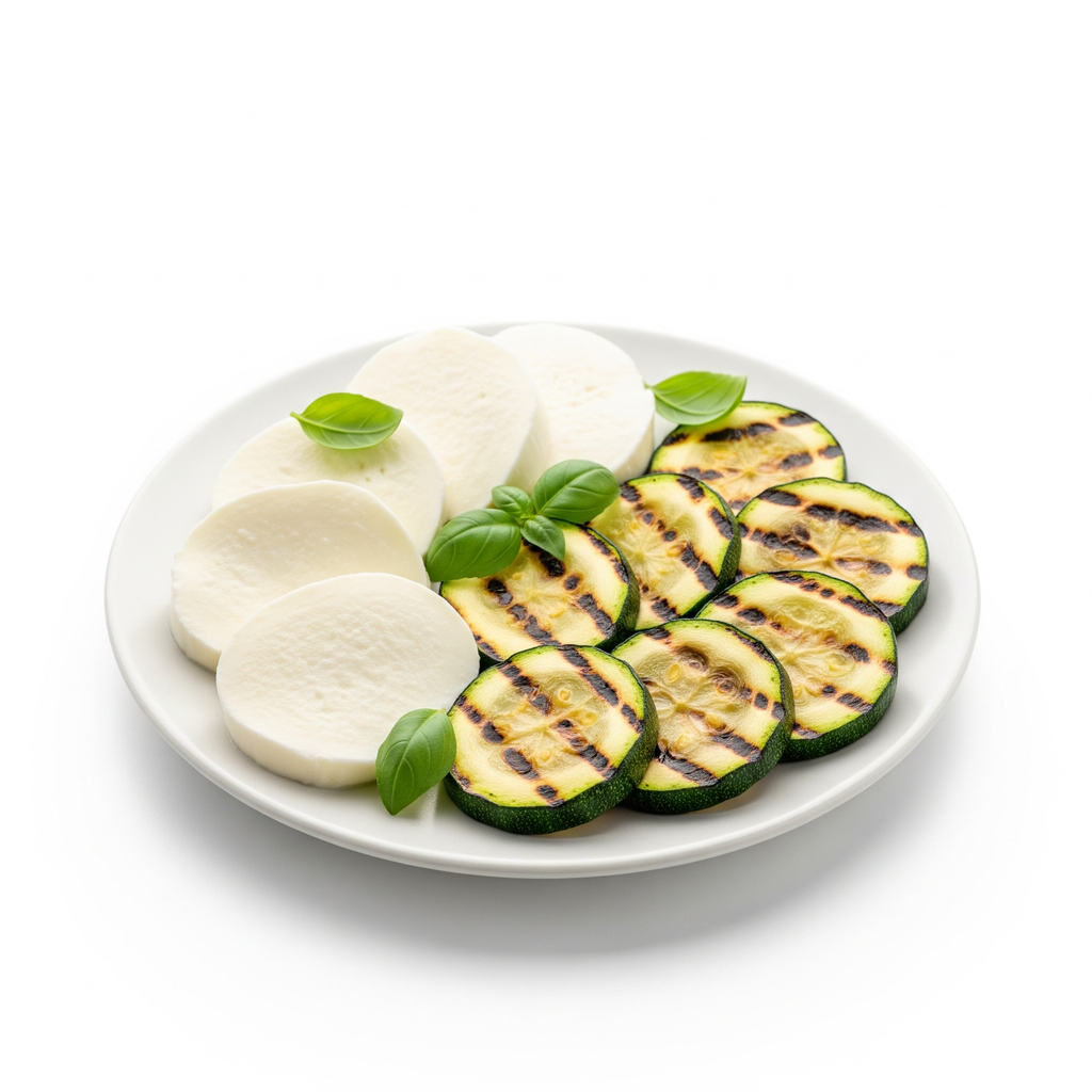 Mozzarella + cukinia