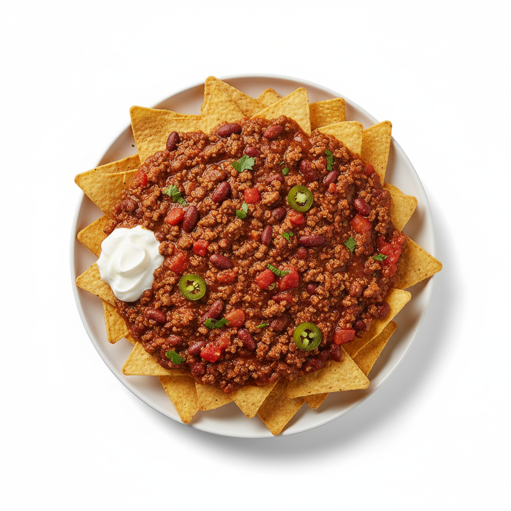 Nachos com chilli
