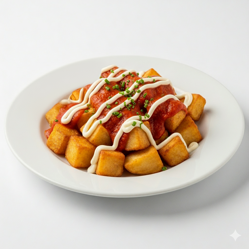 Brave potatoes with Manolito sauce
