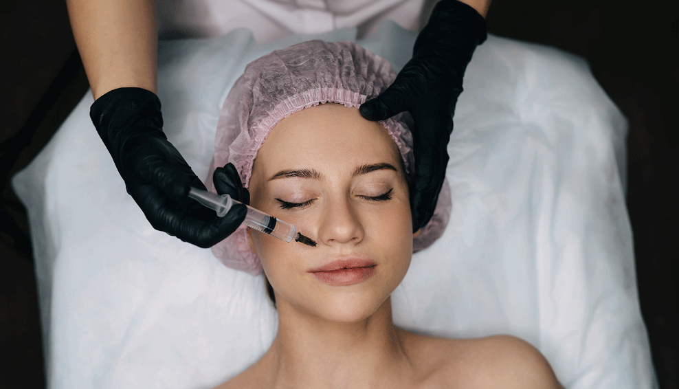 Heben und Tab Dish + Fitter Botox