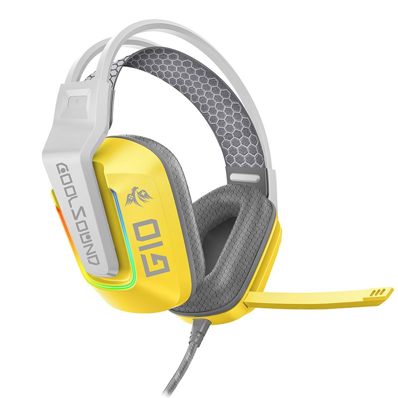 [CS0264] AURICULAR GAMING G10 - 124; XBOX - 124; PS5 - 124; PS4 - 124; SWITCH - 124; PC - 124; AMARILLO COOLSOUND