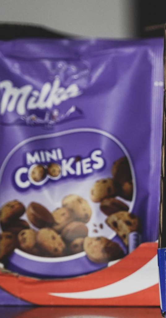 Milka Miniatur Cookies
