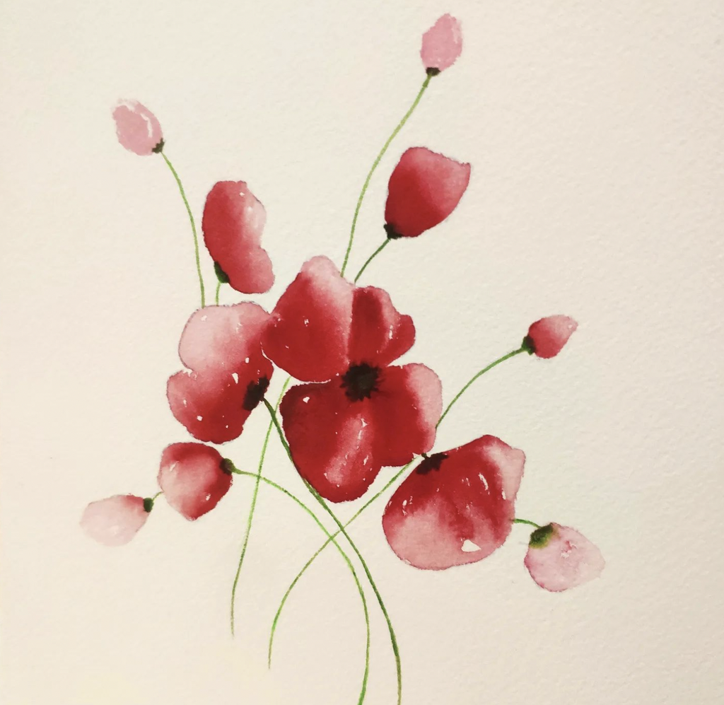 Oficina de pintura floral
